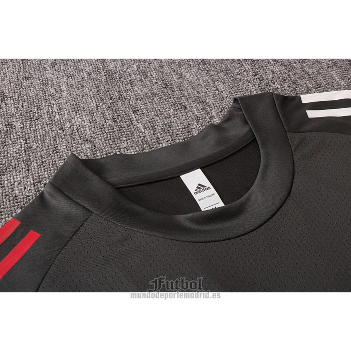 Chandal del Real Madrid Manga Corta 2020-2021 Gris